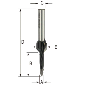 V Point Drill Countersink