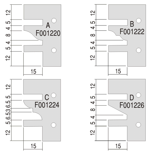 Cabinet Door Block 5.0mm