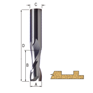 Up Cut 2 Flute