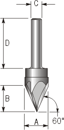 Engraving 60 Degree