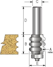 Fluting 3 Bead