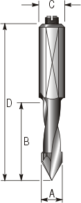 RH V Point 70mm