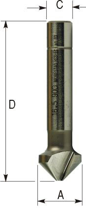 HSS 3 Flute Countersink