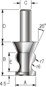 Flat Ogee with Bevel