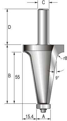 9 Degree Sill Profile