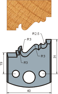 Profile 122 (40x4)