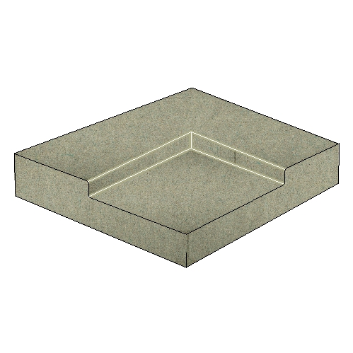Shaker Door Corner Square Bit