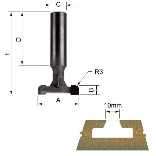 Slat Wall PCD Cutter