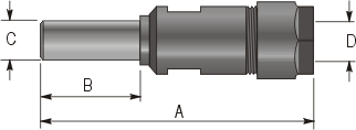 Collet Extension