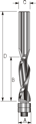 Up-Cut Spiral