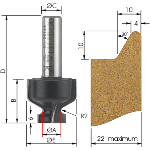 J Handle Handleless Pull