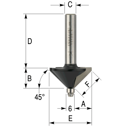 Chamfer Miniature Bearing