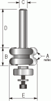 Radius groover - double Thumbnail