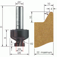 J Handle Handleless Pull Thumbnail